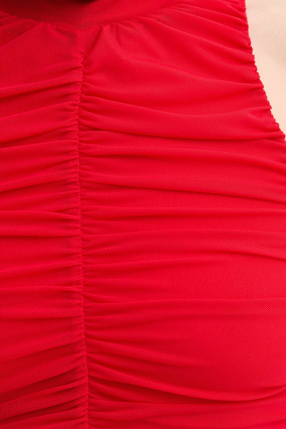 Bardot rochie 60254DB rosu
