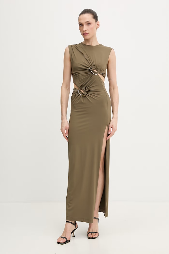 Bardot rochie 60289DB verde SS26