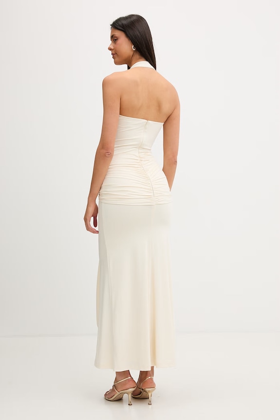 Odzież Bardot sukienka 60386DB beżowy