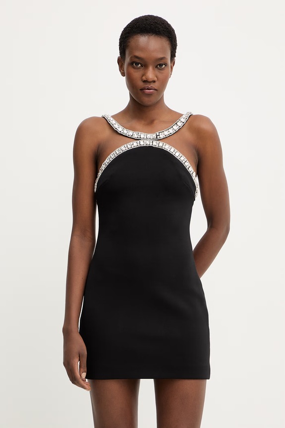 Retrofete rochie Ailsa mini negru R.HL26.12133.17