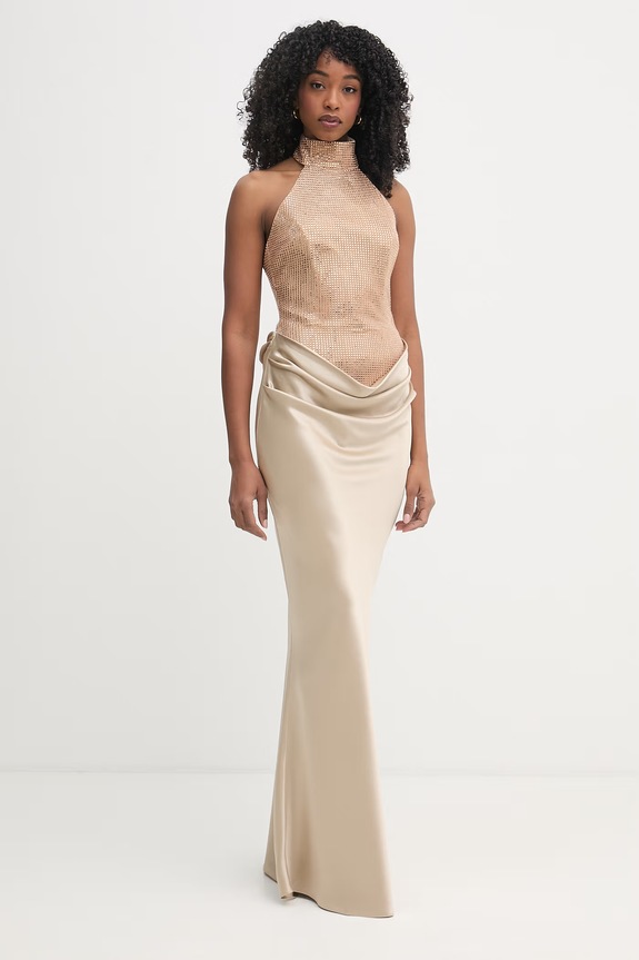 Retrofete rochie Vanya R.R26.12311.17 bej SS26