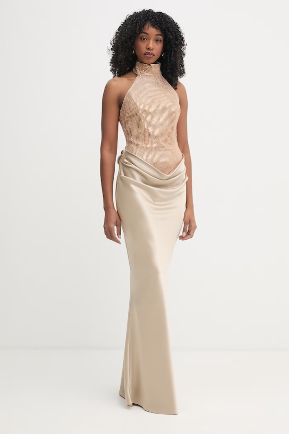 Retrofete rochie Vanya R.R26.12311.17 bej SS26