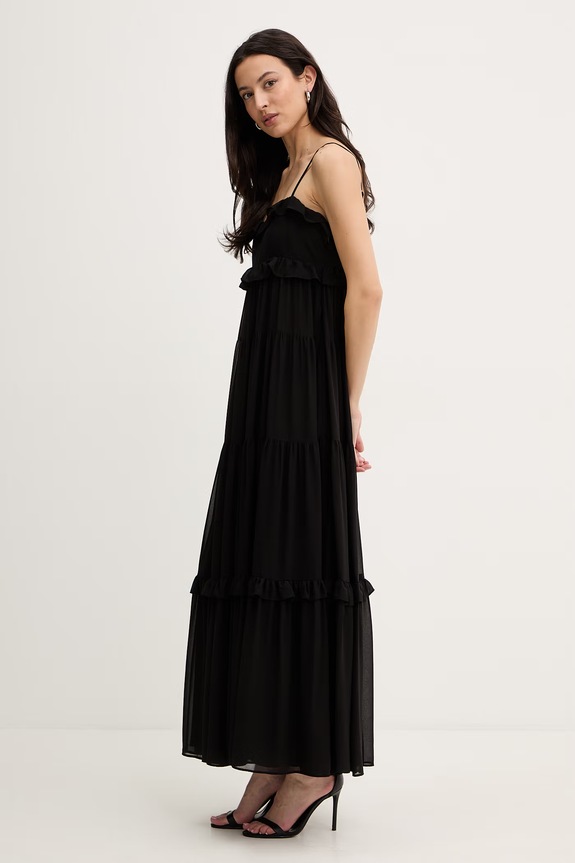 MICHAEL Michael Kors rochie MS683E37R3 negru SS26
