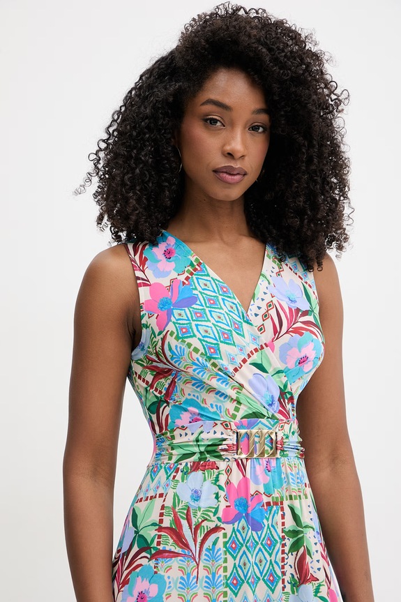 Morgan sukienka zielony RCANCUN