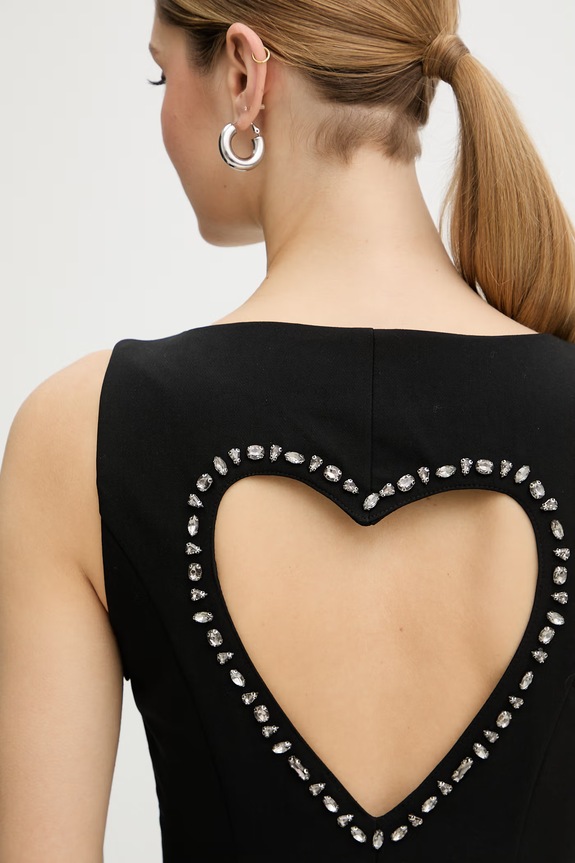 Morgan rochie RCOEUR negru