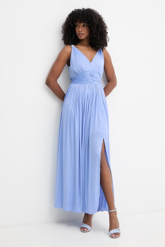 Morgan sukienka RLOUNA niebieski SS26