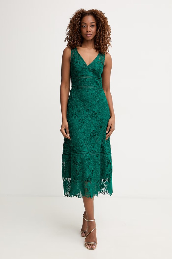Morgan rochie verde RTILA