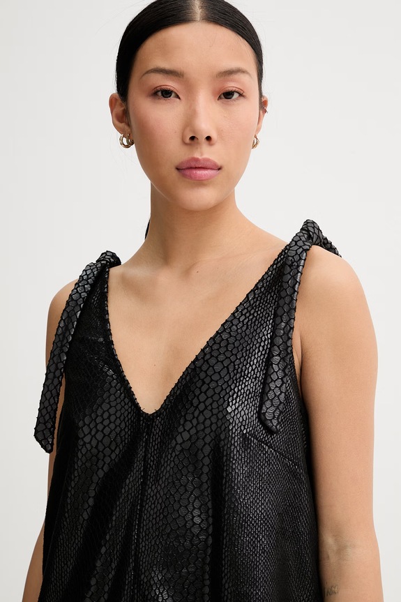 Stand Studio rochie babydoll negru 66648.8996