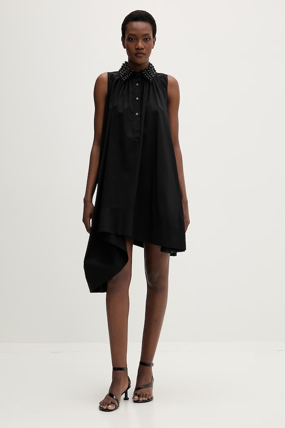 Isabelle Blanche rochie negru IS26SS.A171.T011