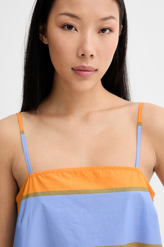 Marimekko Καλοκαιρινό βαμβακερό πορτοκαλί 095621