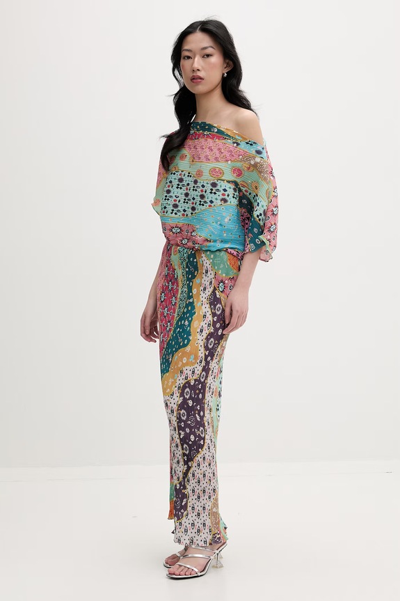 Never Fully Dressed sukienka NFDDR3304 multicolor SS26