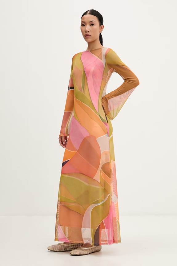 Never Fully Dressed sukienka zielony NFDDR3421