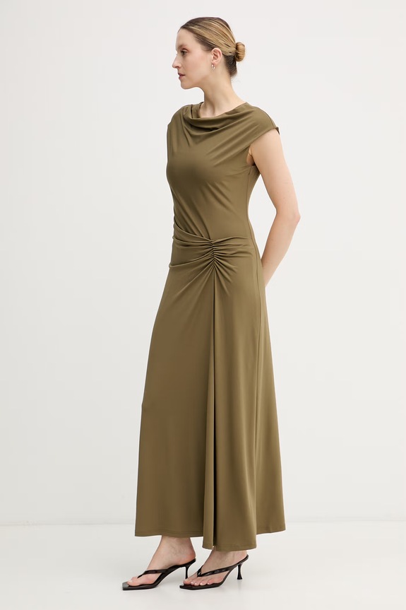 Pedro del Hierro haljina 6193139 zelena SS26