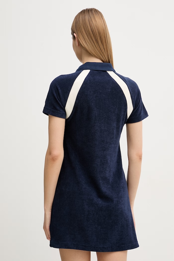 Ρούχα Fila Φόρεμα βαμβάκι BELFIORE FAW1286 σκούρο μπλε