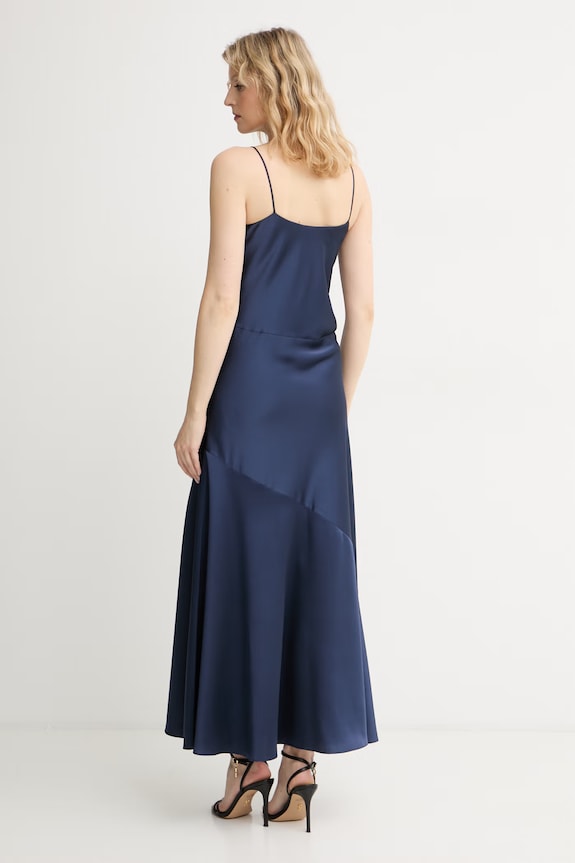 Weekend Max Mara Haljina u stilu donjeg rublja 2615231013600 mornarsko plava