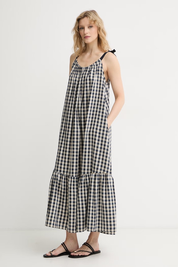 Weekend Max Mara šaty babydoll tmavomodrá 2615221013600