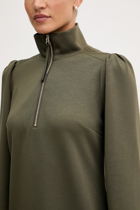 Joseph Ribkoff rochie oversized cu vâscoză 253245 verde