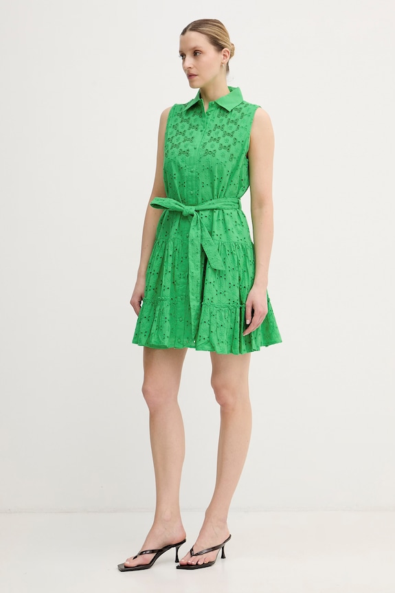 Lola Casademunt σεμιζιέ βαμβακερό LS2616037 πράσινο SS26