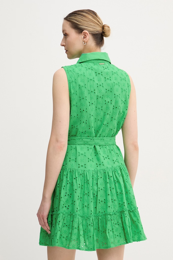 Ρούχα Lola Casademunt σεμιζιέ βαμβακερό LS2616037 πράσινο