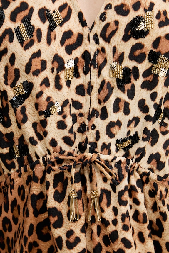 Lola Casademunt poletna obleka viskozna LS2616015