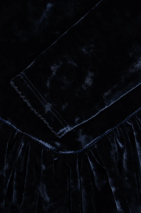 Dievčenské šaty Konges Sløjd CARLITO DRESS GRS KS104243.PreSpring tmavomodrá