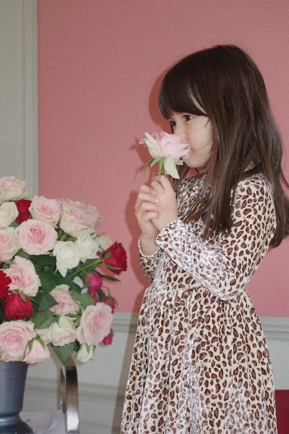 Dievčenské šaty Konges Sløjd CARLITO DRESS GRS KS104243.PreSpring