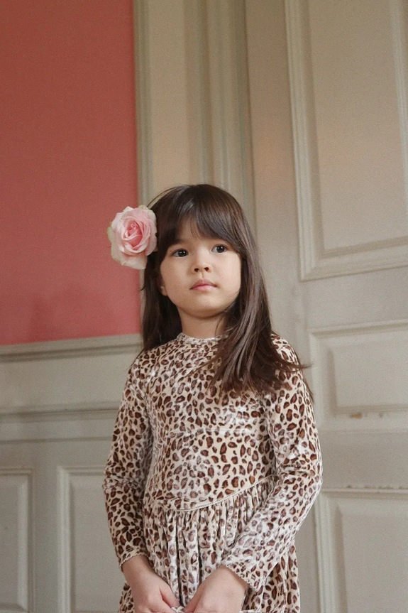 Dievčenské šaty Konges Sløjd CARLITO DRESS GRS KS104243.PreSpring