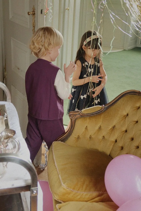 Dievčenské šaty Konges Sløjd YVONNE DRESS KS104470.PreSpring
