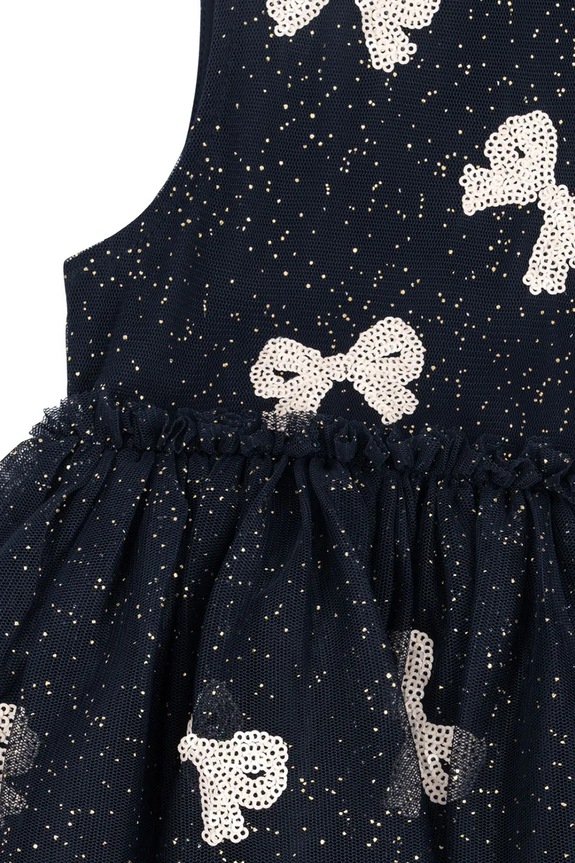 Dievčenské šaty Konges Sløjd YVONNE DRESS KS104470.PreSpring tmavomodrá