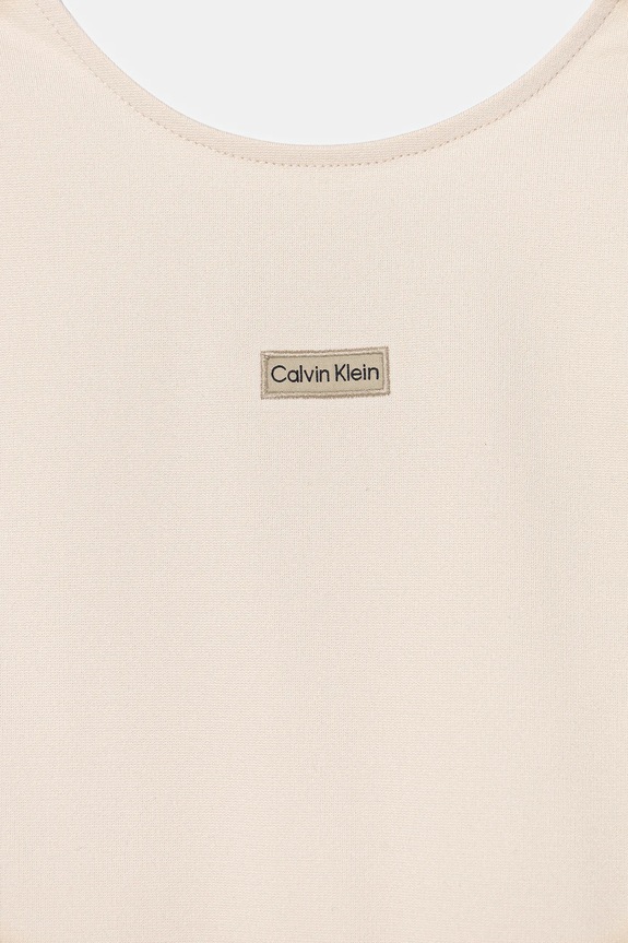 DÍVKA Dívčí šaty Calvin Klein Jeans IG0IG03082.128.176.PPY2 béžová