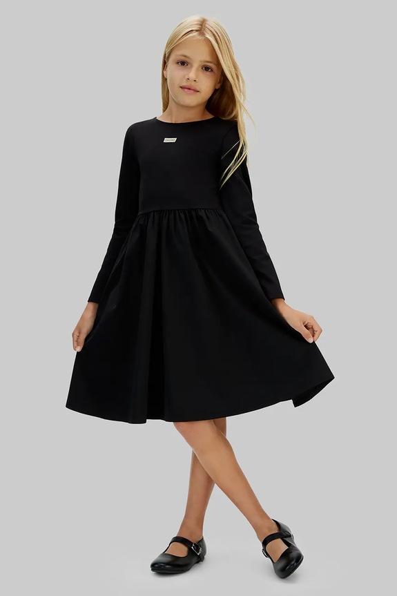 Κοριτσίστικα Παιδικό φόρεμα Calvin Klein Jeans IG0IG03082.128.176.PPY2 μαύρο
