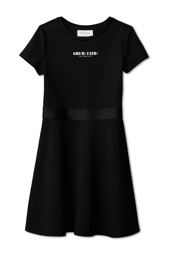 Calvin Klein Jeans ruha IG0IG03099.128.176.PPY2 fekete SS26