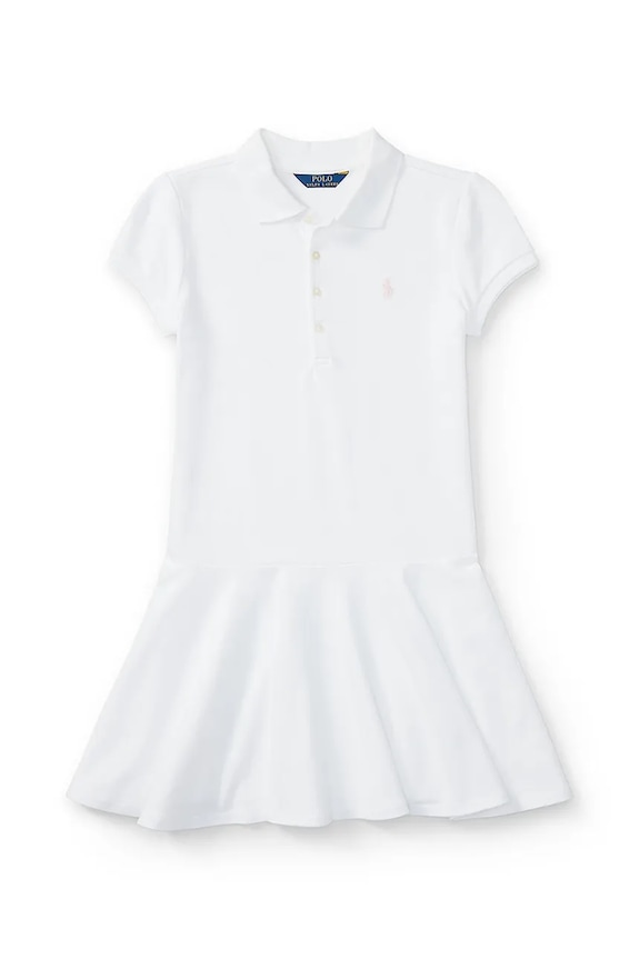 Dječja haljina Polo Ralph Lauren 313624740003 bijela SS26