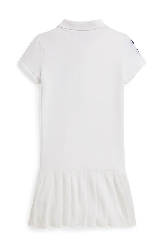 Polo Ralph Lauren sukienka dziecięca 313A95975002 biały SS26