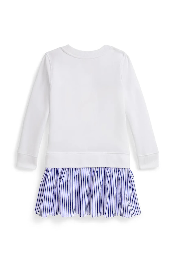 Polo Ralph Lauren sukienka dziecięca 312A96118001 biały SS26