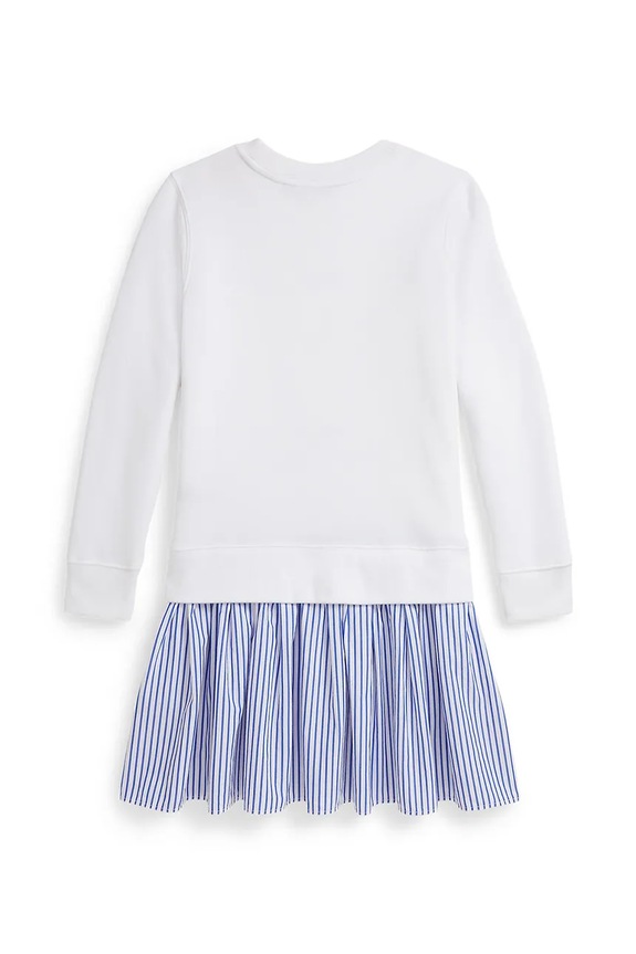 Dziewczynka Polo Ralph Lauren sukienka dziecięca 313A96118001 biały