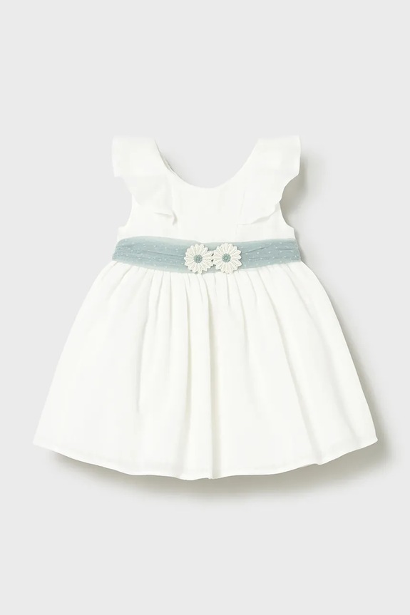Dječja haljina Mayoral 1903.4A.Baby.PPY2 bijela SS26