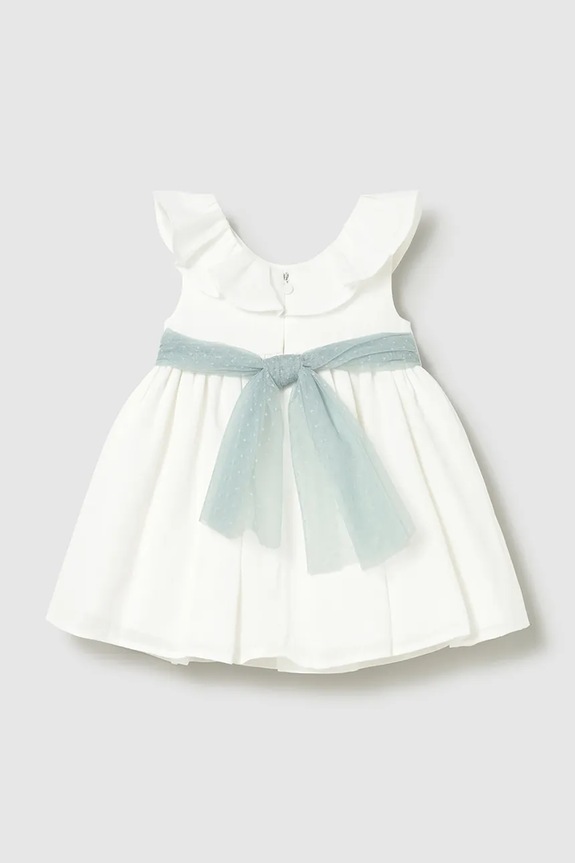 BIMBA Mayoral vestito bambina 1903.4A.Baby.PPY2 bianco