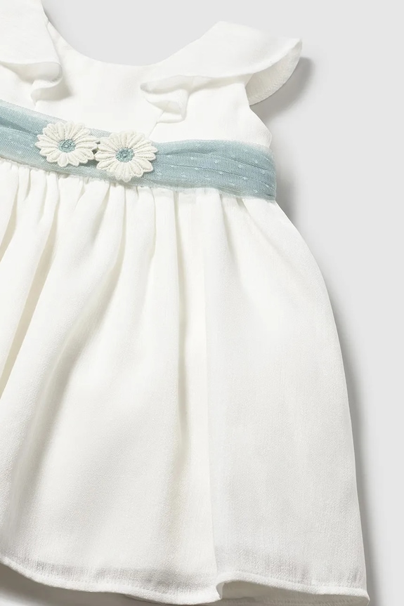 Mayoral vestito bambina bianco 1903.4A.Baby.PPY2