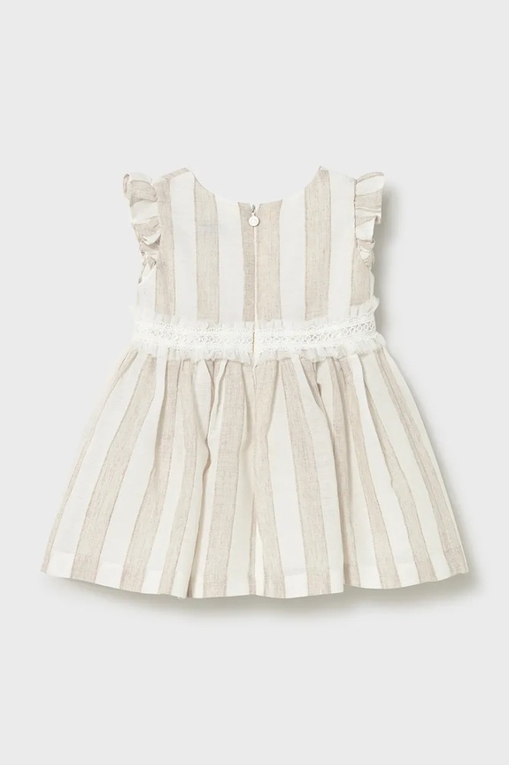 DÍVKA Dívčí šaty Mayoral 1904.4A.Baby.PPY2 béžová
