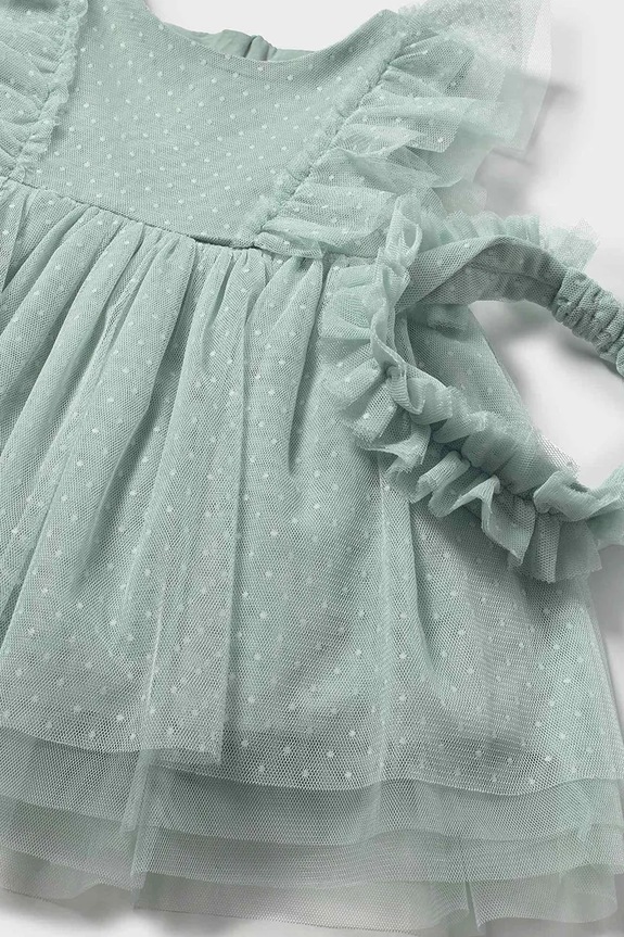 Παιδικό φόρεμα Mayoral τιρκουάζ 1905.4A.Baby.PPY2