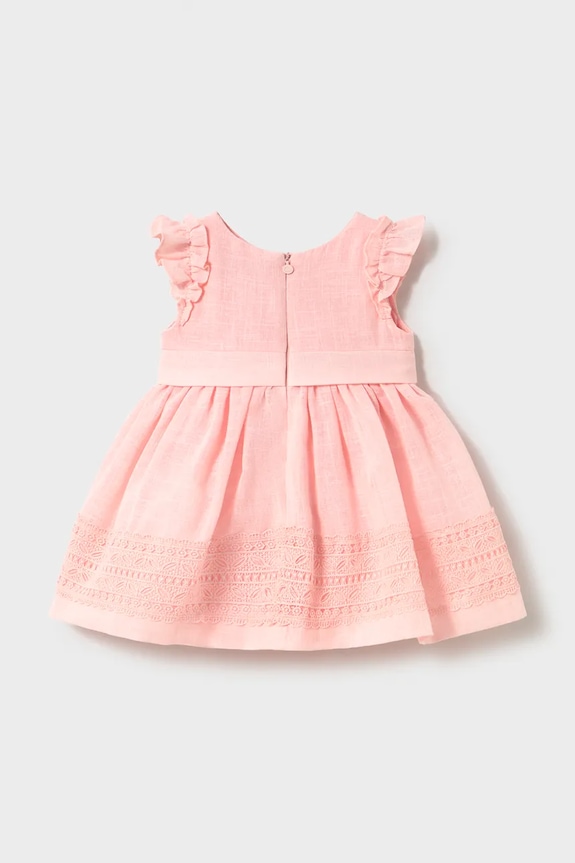 Παιδικό φόρεμα Mayoral 1907.4A.Baby.PPY2 ροζ SS26