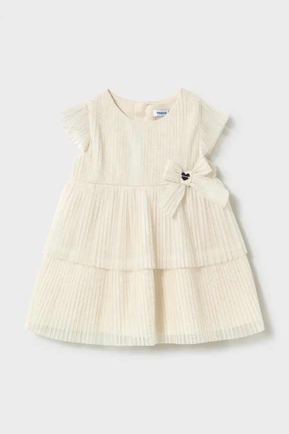 Mayoral rochie fete mini alb 1908.4B.Baby.PPY2