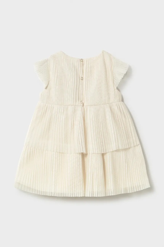 Mayoral rochie fete 1908.4B.Baby.PPY2 alb SS26