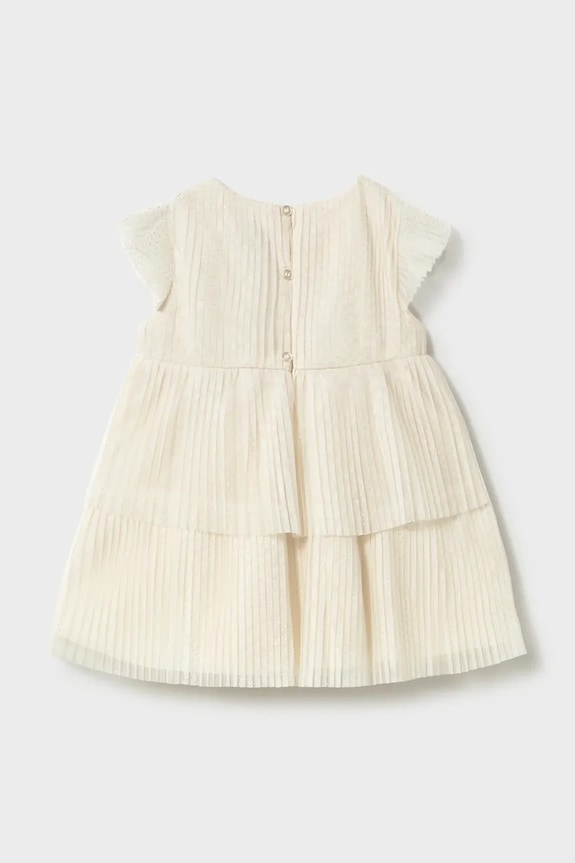 Mayoral rochie fete 1908.4B.Baby.PPY2 alb SS26