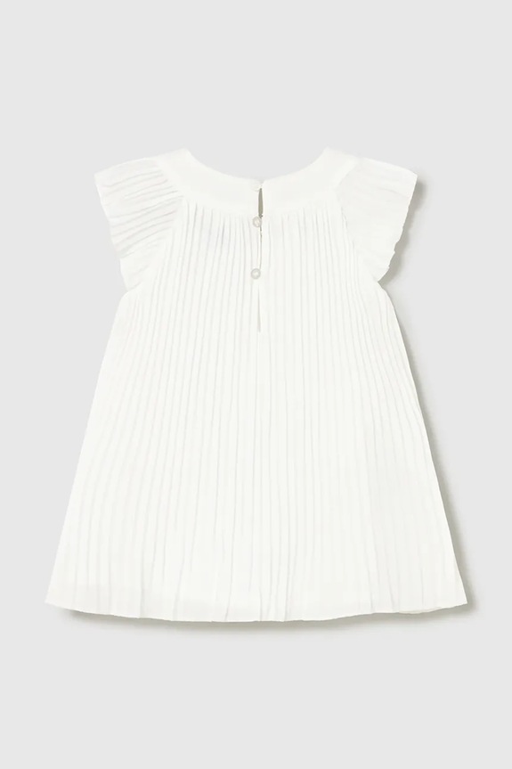 Mayoral rochie fete 1913.4D.Baby.PPY2 alb SS26