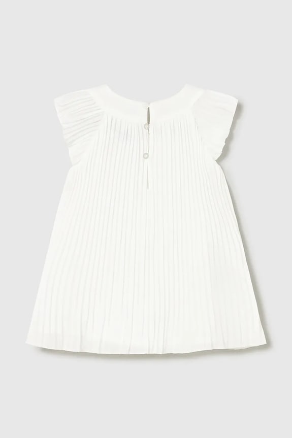 Mayoral rochie fete 1913.4D.Baby.PPY2 alb SS26