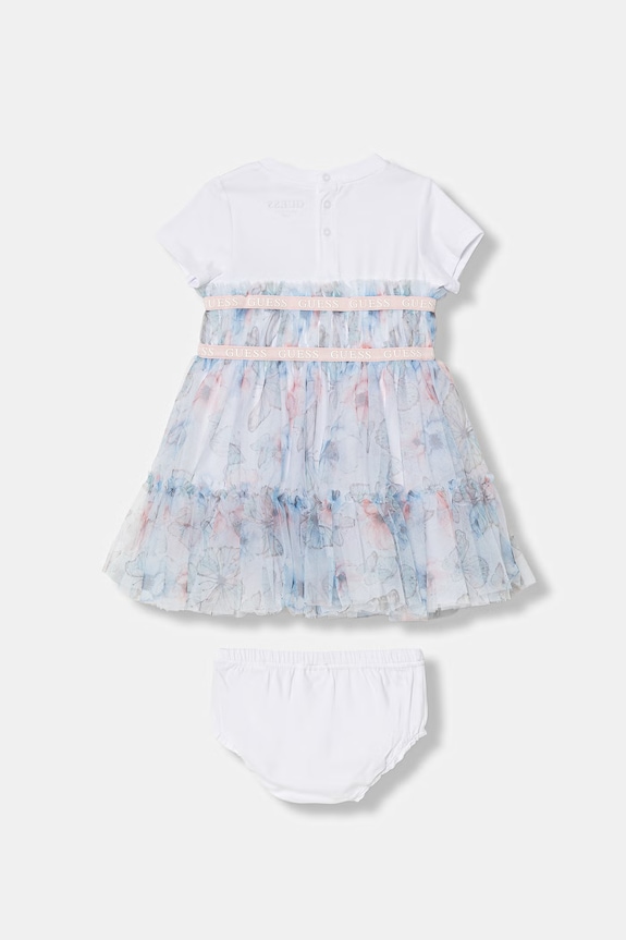 Šaty pre bábätká Guess 2-pak A6RK03.K6YW0.PPY2 modrá SS26