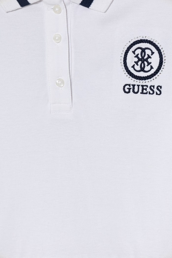 Κοριτσίστικα Παιδικό φόρεμα Guess J6RK10.K7064.PPY2 λευκό