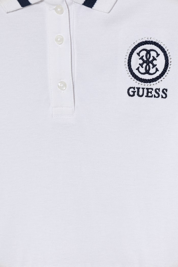Κοριτσίστικα Παιδικό φόρεμα Guess J6RK10.K7064.PPY2 λευκό